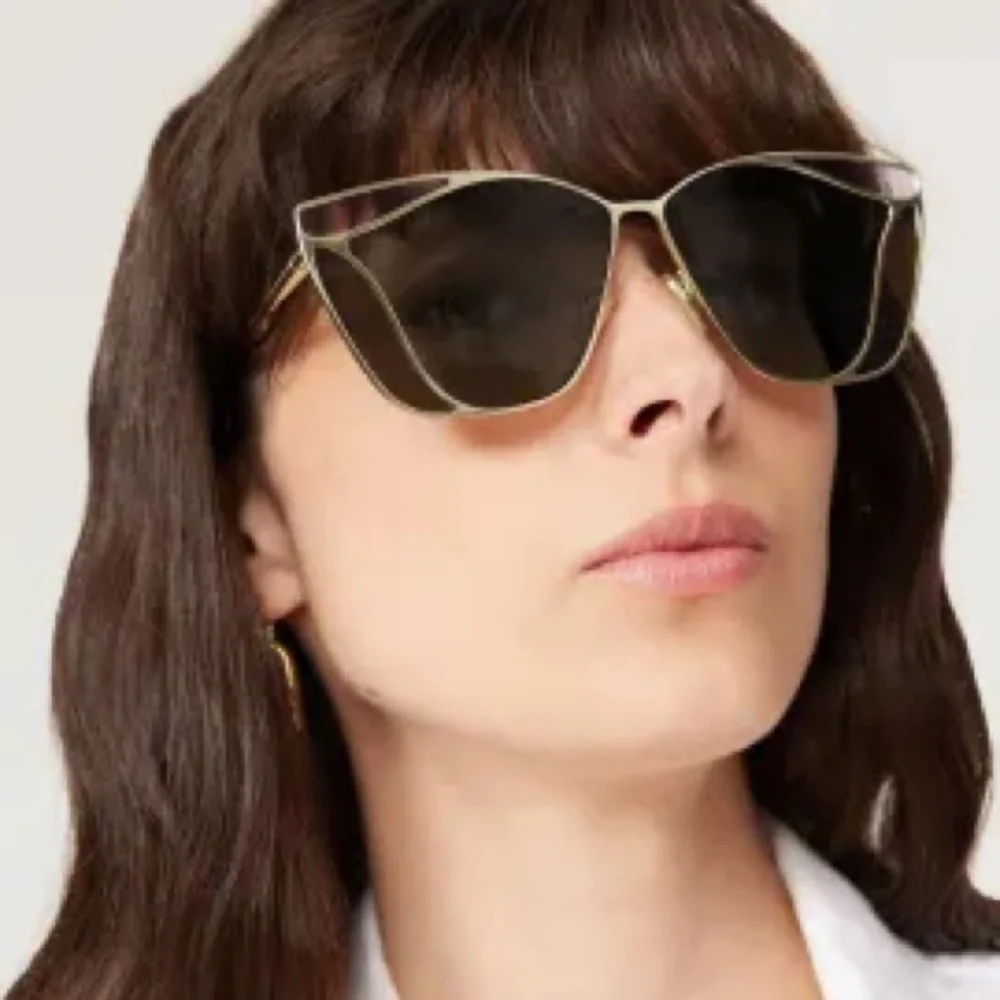 CHLOE Gemma CH0049S cat eye gold brown sunglasses - Picture 5 of 5